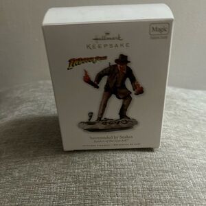 Indiana Jones Surrounded by Snakes Ornament